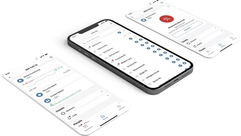 App Hostz no telemóvel